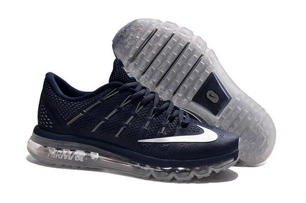 Mens Air Max 2016 Grey Navy Blue Factory Outlet